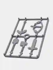 Серый оружие для мини фигурок из игры . Меч, топор, лопата, лук, кирка 5 предметов