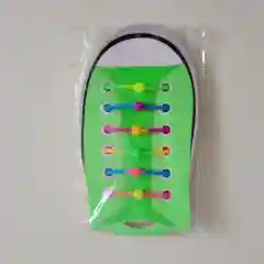 Бирюзовый шнурки силиконовые