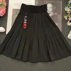 Школьная юбка для девочки, черная