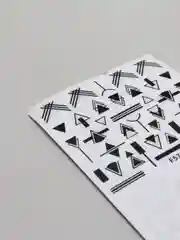Аметистовый наклейки для ногтей/дизайн ногтей, слайдеры, слайдеры наклейки