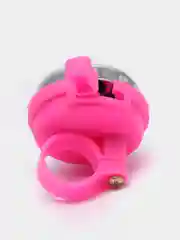 Розовый велосипедный звонок