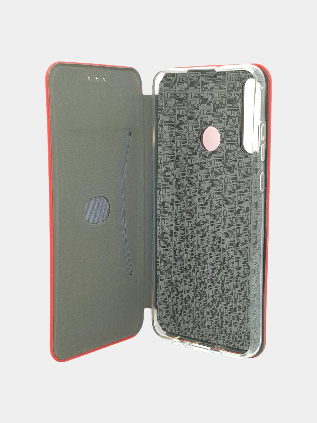 Красный чехол книжка для Huawei Honor Y6P