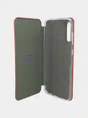 Красный чехол книжка Samsung Galaxy A70 с функцией подставки