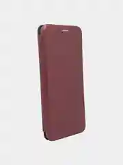 Багровый чехол книжка Samsung Galaxy A70 с функцией подставки