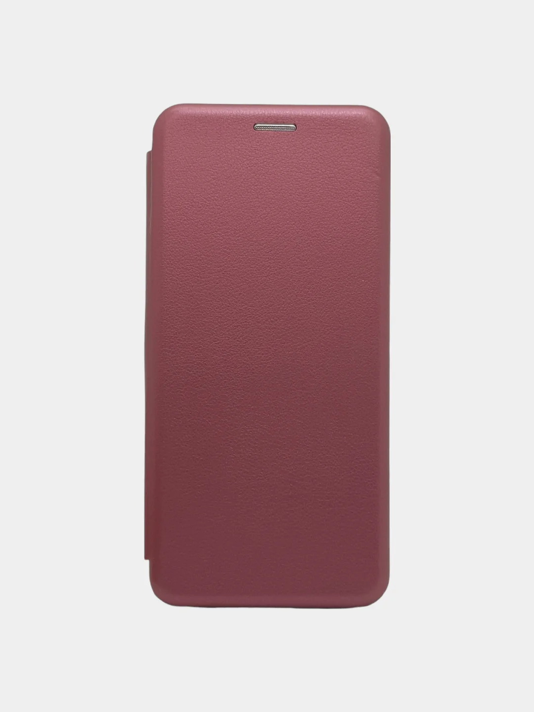 Багровый чехол книжка Samsung Galaxy A70 с функцией подставки