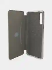 Золотой чехол книжка Samsung Galaxy A70 с функцией подставки