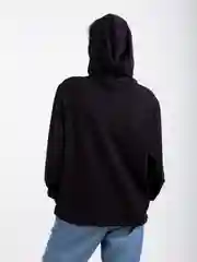 Худи без начеса, черный