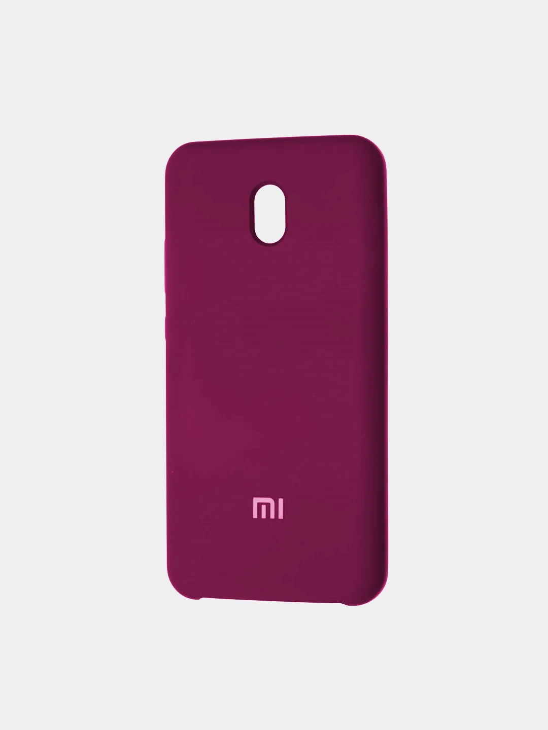 Тёмно-бордовый чехол для Xiaomi Redmi 8A, silicone case