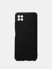 Черный чехол Samsung A22S, силиконовый