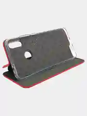 Красный чехол книжка для Xiaomi Redmi Note 7, Note 7 Pro