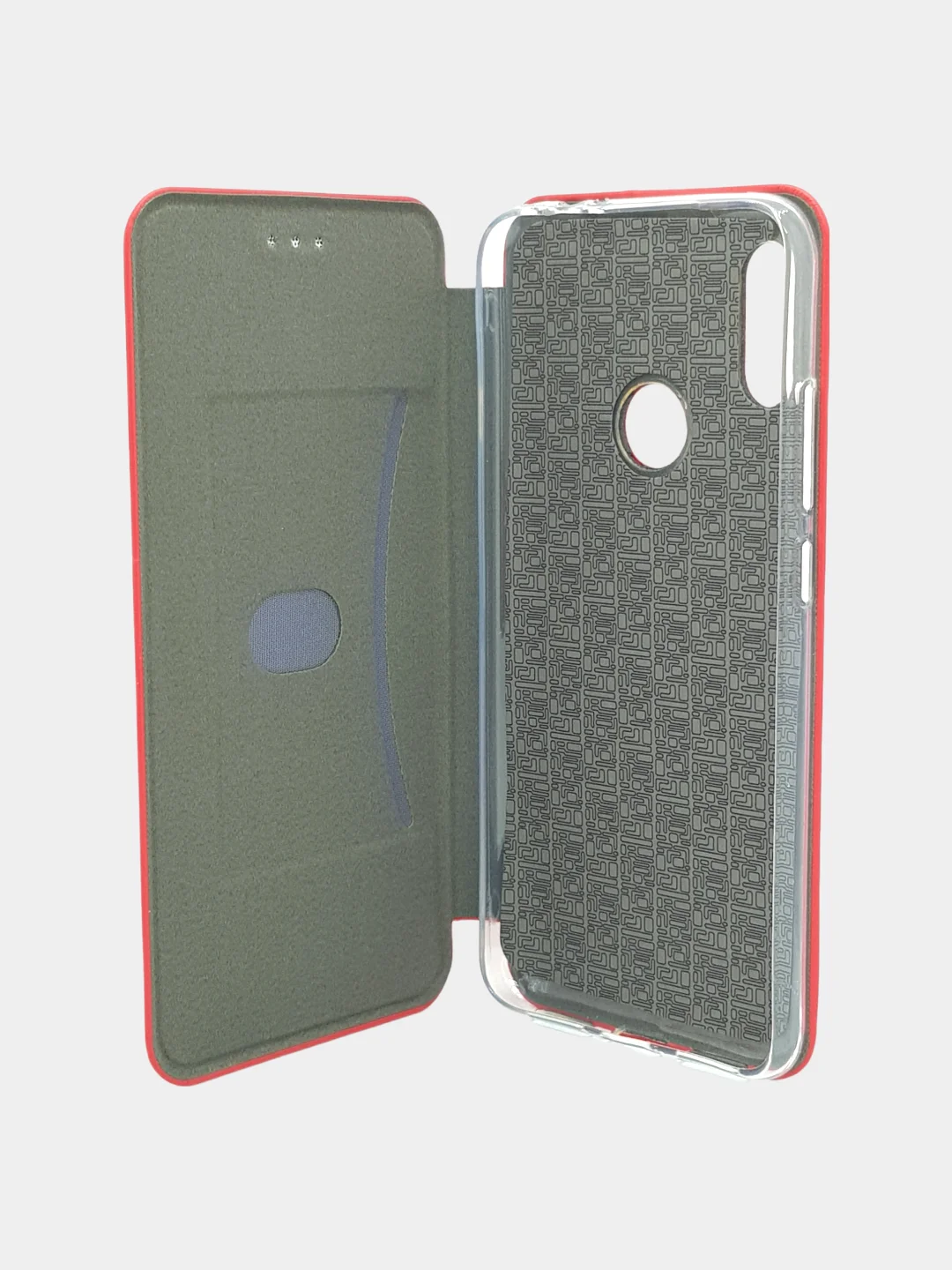 Красный чехол книжка для Xiaomi Redmi Note 7, Note 7 Pro