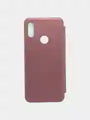 Багровый чехол книжка для Xiaomi Redmi Note 7, Note 7 Pro