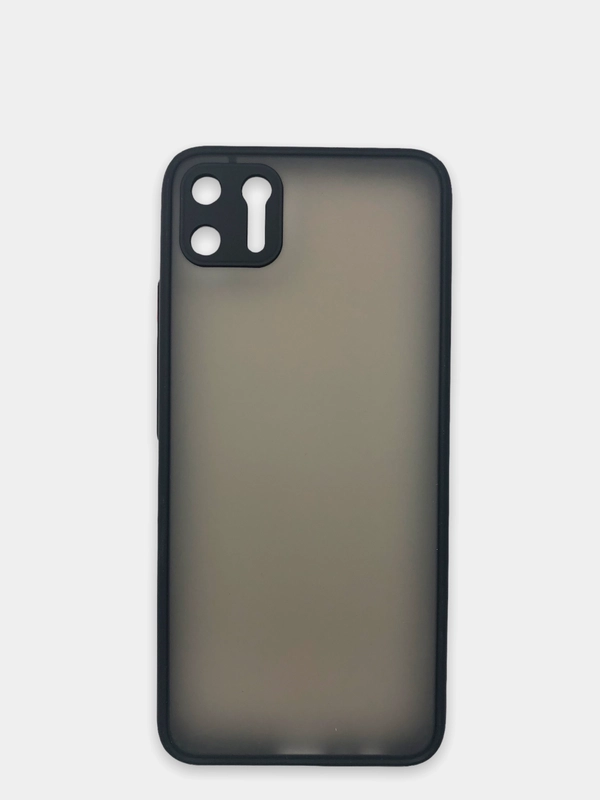 Чехол Realme C11 2020, пластиковый матовый с цветными кнопками