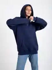 Худи с начесом, цвет синий