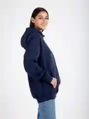 Худи с начесом, цвет синий