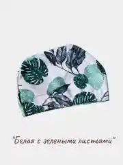 Шапочка для плавания тканевая детская до 3х лет, с разными рисунками