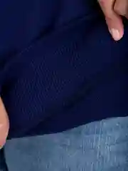 Худи без начеса, синий