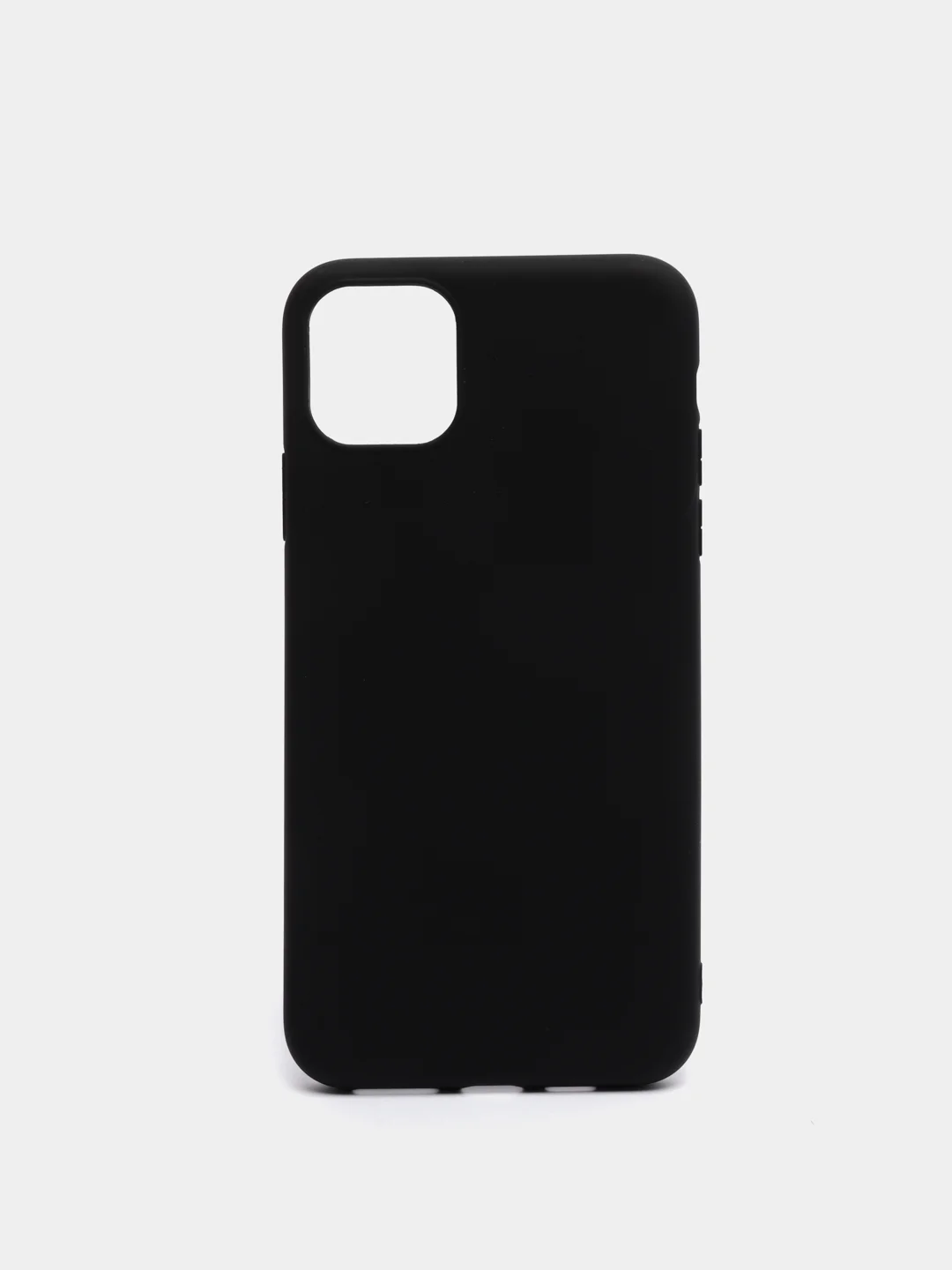 Черный чехол для iPhone 11 Pro Max, силиконовый, 14 цветов