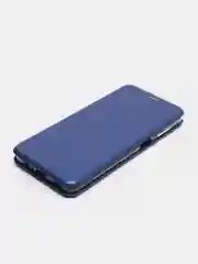 Синий чехол-книжка Samsung Galaxy A12, Самсунг Галакси А12
