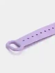 Лавандовый ремешок силиконовый для браслета Xiaomi Mi Band 3, 4