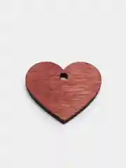Бордовый заготовка для декора "Сердце"