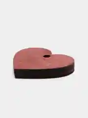 Бордовый заготовка для декора "Сердце"
