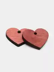Бордовый заготовка для декора "Сердце"