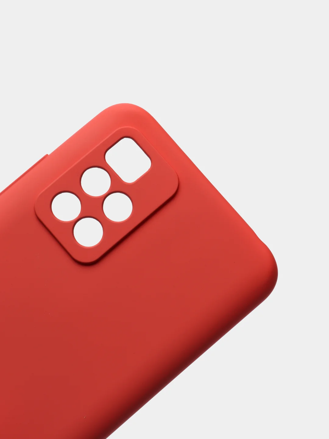 Кораллово-розовый накладка силиконовая противоударная Xiaomi Redmi 10