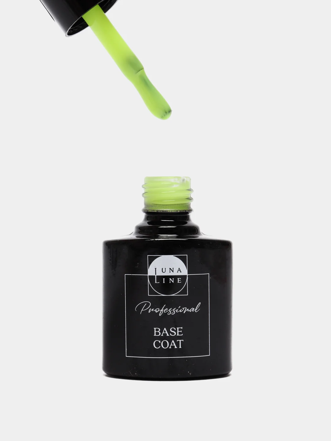 Базовое покрытие LunaLine Rubber Neon, неон,каучуковая база для ногтей