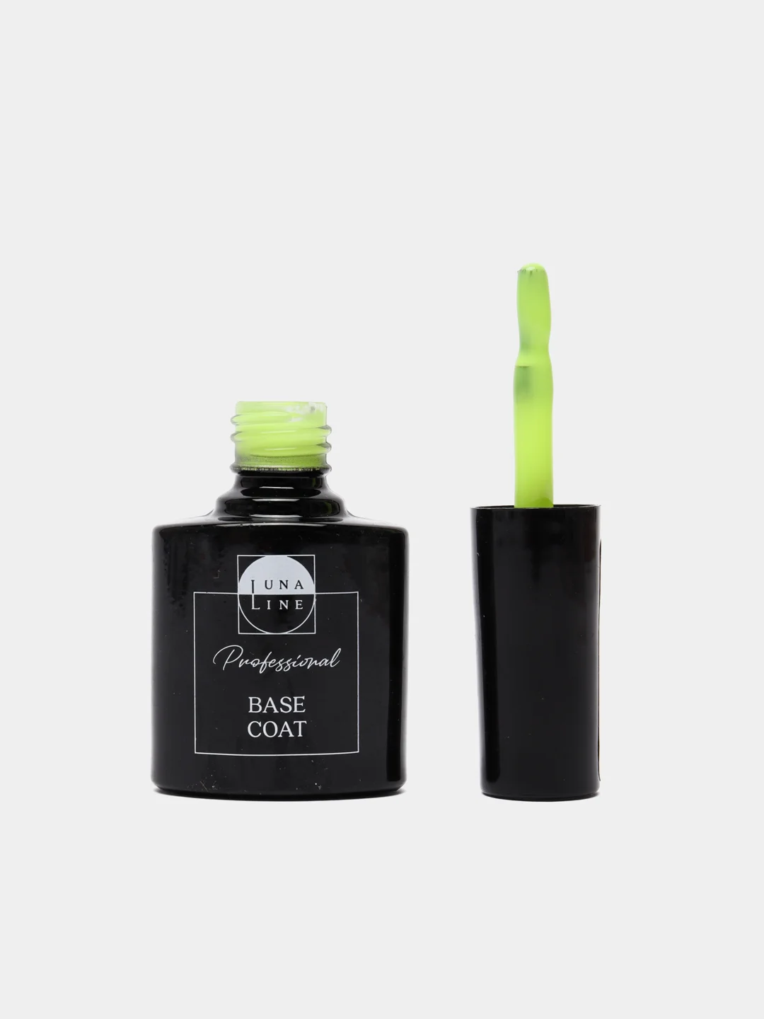 Базовое покрытие LunaLine Rubber Neon, неон,каучуковая база для ногтей