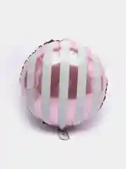 Конфетный воздушный шар фольгированный "В полоску"