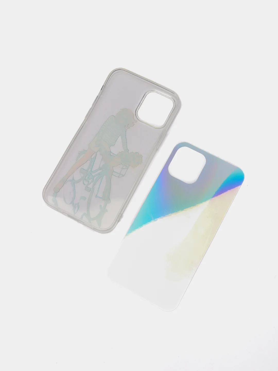 Голубой чехол для iPhone 11, 12/12Pro, 7/8