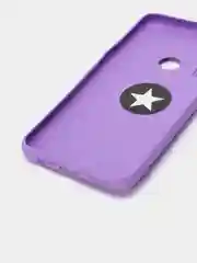 Фиолетовый чехол Realme C3 / 5 / 6i  Реалми С3 / 5 / 6ай силиконовый с кольцом держателем