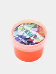 Рыжий слайм "Стекло" НЕОН Party Slime