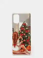 Чехол Samsung Galaxy M51, Самсунг Галакси М51 с рисунком "Новый год", 4 вида