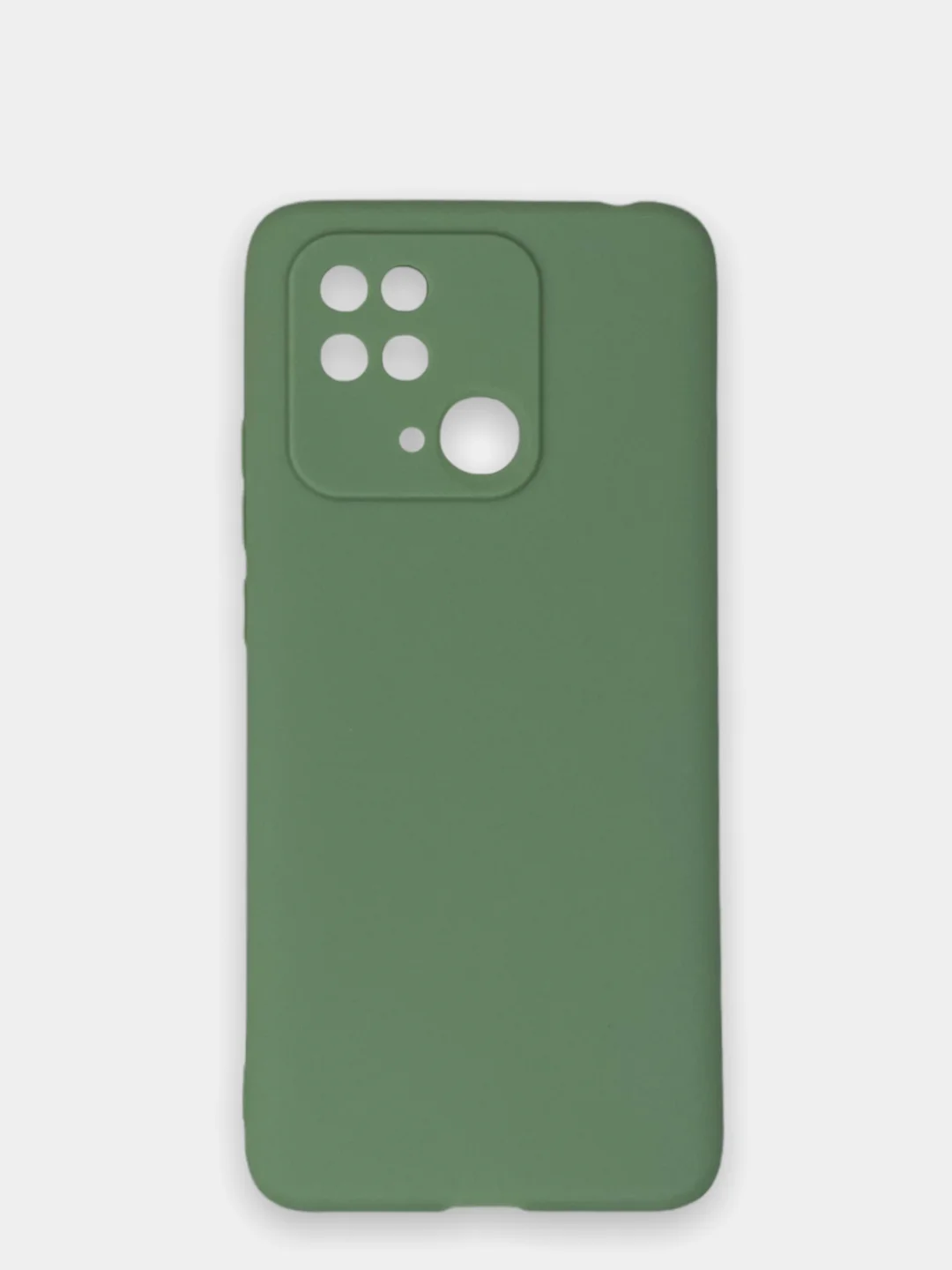 Лесной зеленый чехол Xiaomi Redmi 10C / Poco C40, Сяоми Редми 10С / Поко С40 силиконовый цветной, матовый
