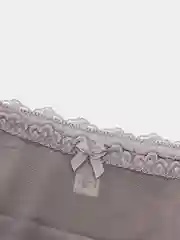 Бежевый женские прозрачные трусы слипы