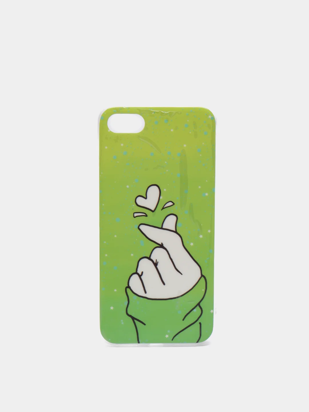 Салатовый чехол Apple iPhone 7 / 8 / SE 2020, 5 / 5s / SE 2016, 7 Plus / 8+ силиконовый с рисунком
