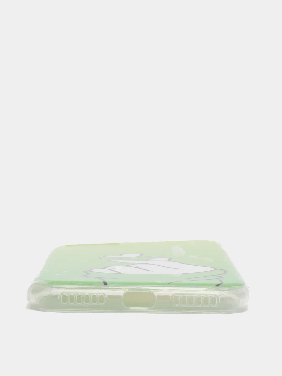 Салатовый чехол Apple iPhone 7 / 8 / SE 2020, 5 / 5s / SE 2016, 7 Plus / 8+ силиконовый с рисунком