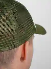 Зелёный хаки кепка в сетку, бейсболка сетка