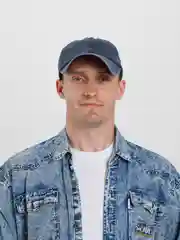 Темно-синий джинсовая кепка, бейсболка унисекс,  женская, мужская