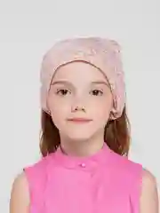 Коралловый меланж косынка для девочек
