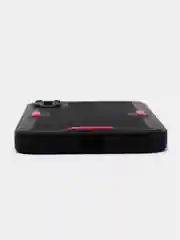 Черный усиленный силиконовый чехол для iPhone 12