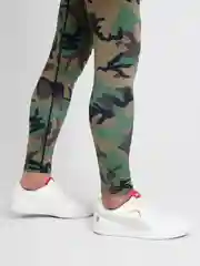 Зелёный хаки тайтсы мужские спортивные, 3 цвета