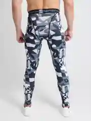 Серый тайтсы мужские спортивные, 3 цвета