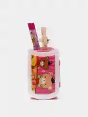 Розовый канцелярский набор, детский
