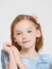 Розовый заколка