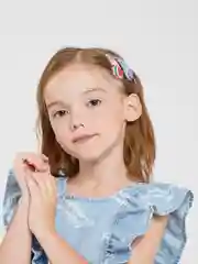Заколки для девочек "фрукты", 5шт
