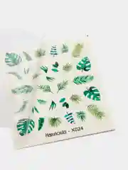 Бирюзовый наклейки на ногти/слайдеры на ногти/декор для ногтей