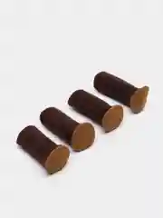 Терракотовый носочки на ножки стула (4 шт)